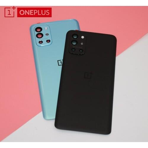 Original Back Cover For Oneplus 9R 1+9R Rear Battery Housing Door Case Panel One Plus Mobile Phone Case Shell With Camera Lens