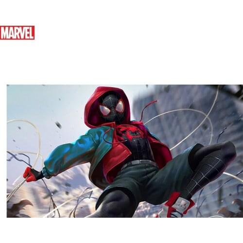 Superhero Marvel Poster Spiderman Character Painting Canvas Painting Printmaking Mural Art Home Decoration Children Room Gift