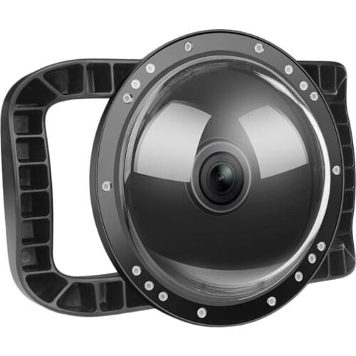 Underwater Camera Handheld Tray Dome Lens Waterproof Dive Photographing