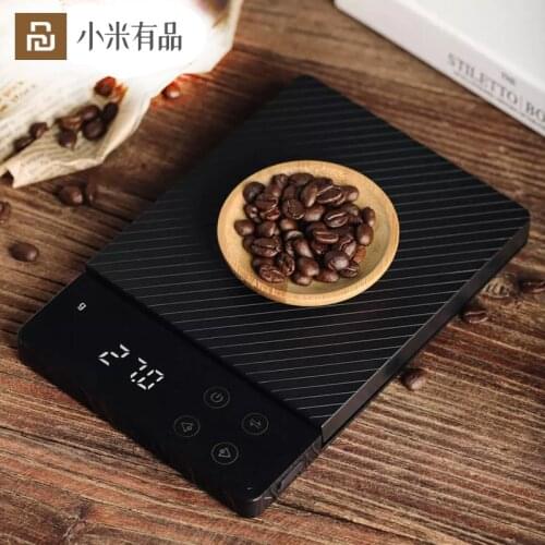 Youpin DUKA Es1 Portable Electronic Kitchen Scale 0.1g High Precision Recharge Gold Diamond Jewelry weight Balance LCD Scales
