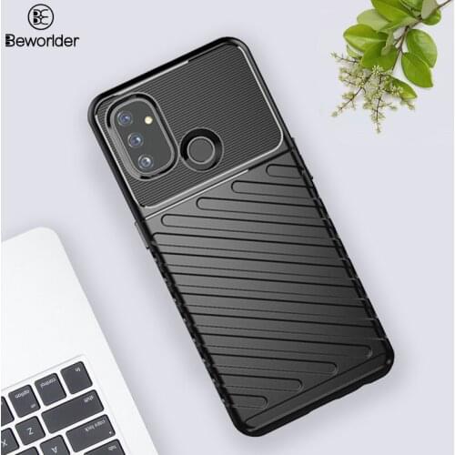 Phone Cases For OnePlus Nord N200 N100 Rugged Shield Full Protect Back Covers For OnePlus Nord CE N10 5G Case Silicone