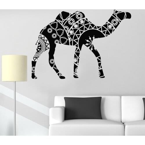 Camel pattern Animal Vinyl Wall Decal Home Decor Living Room Art Mural Removable Wall Sticker