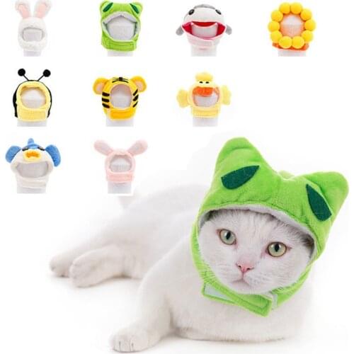Funny Pet Dog Cat Hat Soft Rabbit Headwear Cosplay Accessories Cute Warm Small Animal Home Pet Cat Supplies