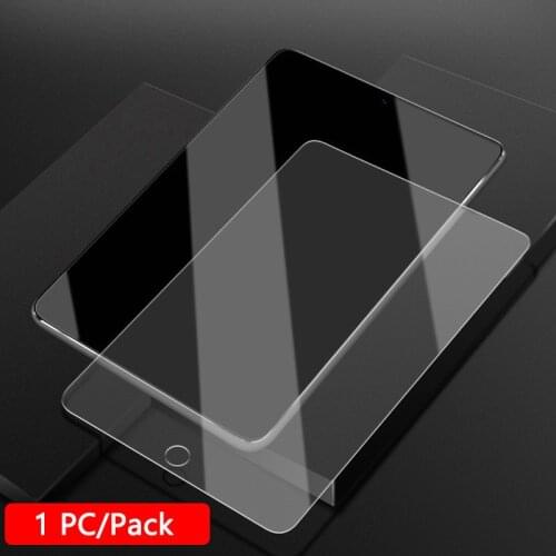 Tempered Glass For iPad Mini 45/23456 10.5/10.9 Pro 10.2 11 12.9 2018 Full Coverage Screen Protector Glass For iPad 8 10.2 2020