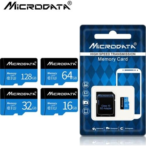 100% Original MicroData class 10 sd card microsd tf card 16 gb 32 gb 64gb 128gb micro sd memory card