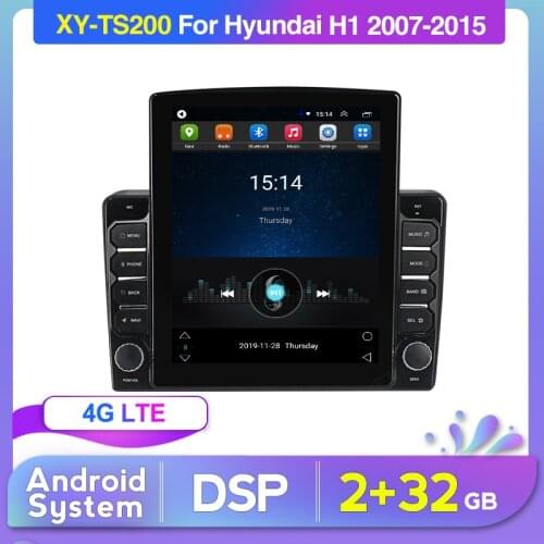 2G+32G Car DVD multimedia player for Hyundai H1 Grand Starex 2007 2008 2009 2010-2015 GPS WIFI 4G SIM Autoradio stereo