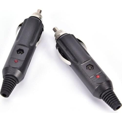 New 2pcs 12V Universal Vehicle Cigarette Lighter Socket Connector Plug 15A Play In cars, trucks, RVs Or Boats