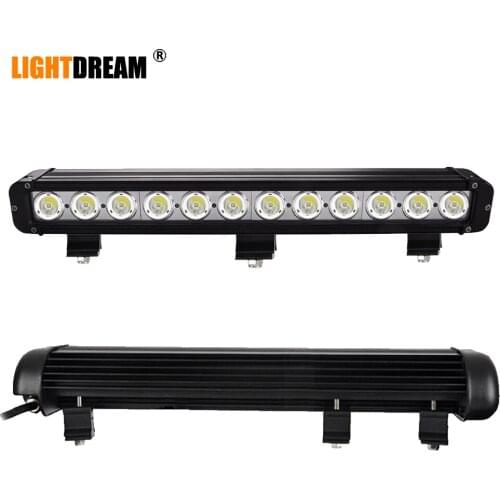 20" Inch 120W Led Light Bar 10200lumens IP67 Waterproof with DT Connector For Car Truck ATV led work light 120W