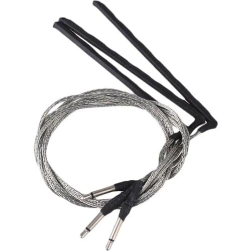 3x Piezo Saddle Acoustic Pickup Transducer Wire Cord