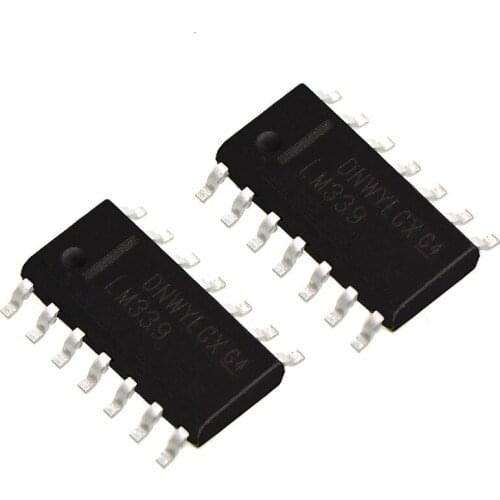50PCS LM339DR SOP14 LM339 SOP LM339DT SMD LM339DR2G SOP-14 339DR new and original IC