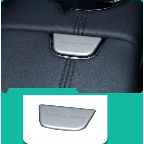 Car Central Armrest Box Button Sequins for Toyota Avalon 2019 2020 2021 Carstyling Accessories
