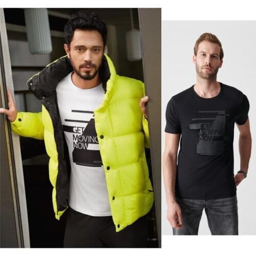 AVVA Men's T-shirts With Print