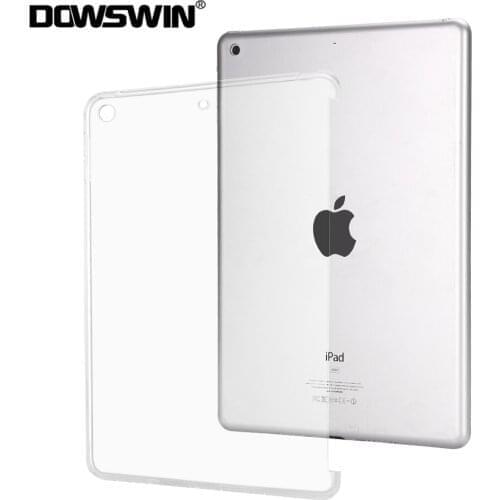For Apple iPad 10.2 Case 2019 Silicone TPU Back Cover Funda for 7th Generation Case Compatible with Smart Keyboard
