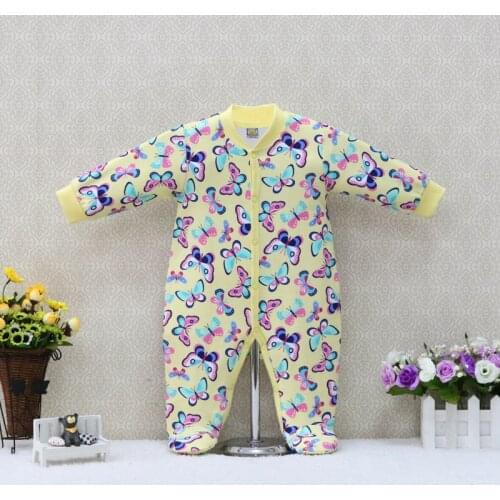 2021 New Little Q Pure 100% Cotton One Pieces Bodysuits for newborn girls Toddler Long Sleeve Boys Baby Clothes Spring Clothing
