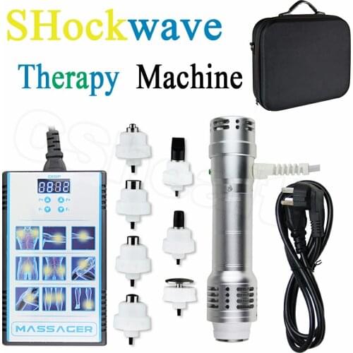 Electronic Shockwave Therapy Machine Tennis Elbow Physiotherapy Extracorporeal Massager Relax Muscle Pain Set Health Care