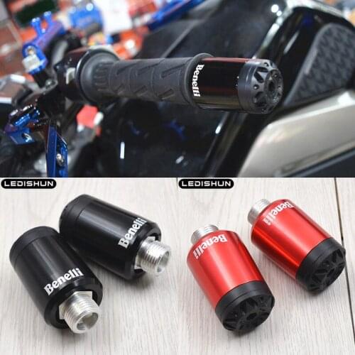 Handlebar Grips Bar Ends Cap Slider ForBenelli TNT BN 150 250 300 302s 502c 600 752 Leoncino 250 500 Motorcycle Accessories CNC
