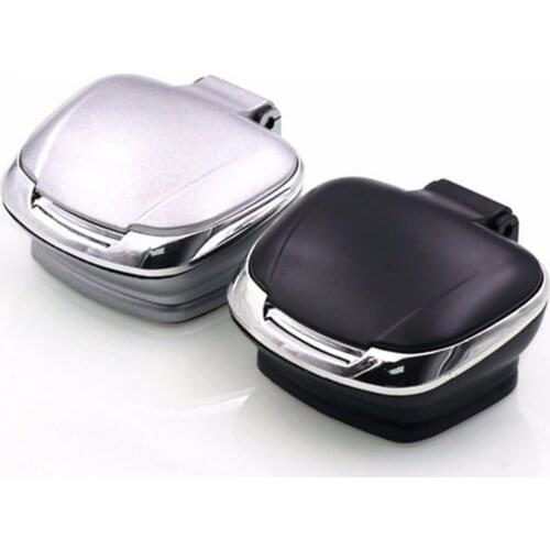 Portable Car Ashtray Equipped With LED Light Detachable Auto Cup Cylinder Holder Travel Cigarette Smoke Remover