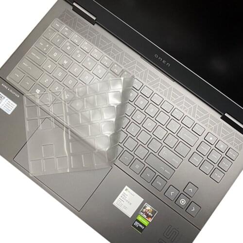 Clear TPU Keyboard Covers For HP OMEN 15-EN EK 2020 Laptop 15-EN000 EN0013DX 15-EN0023DX 15-EN000 Protective Cover Anti-Dust