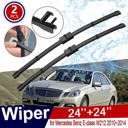Car Wiper Blade for Mercedes Benz E-class W212 2010~2014 2011 2012 2013 Front Windscreen Windshield Wipers Car Accessories