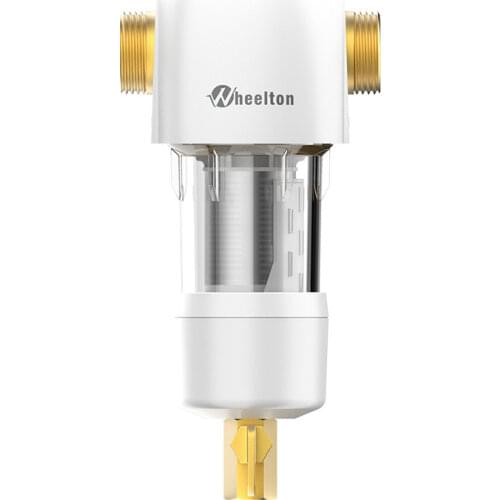 Whole House Water Filter System 4000L/H Water Output Central Household 40 m Pre Filter 360 Rotary Spray Backwash