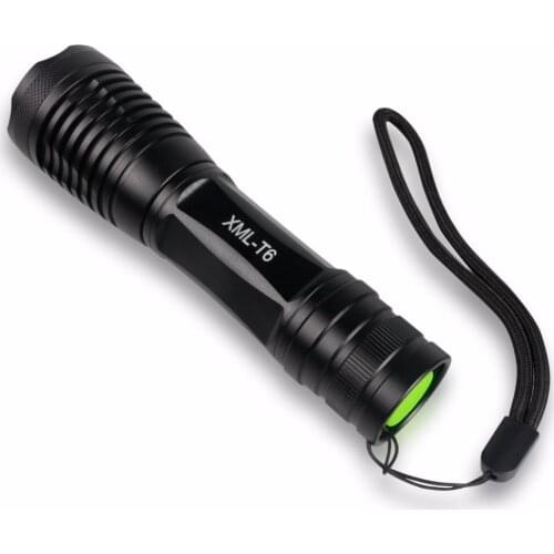 LED Flashlight Linterna LED Lamp XML T6 Flashlights 18650 AAA Lanterna Torche Waterproof Lighting for Spearfishing Hiking