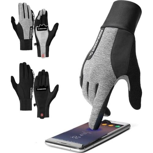 Full Finger Warm Gloves Autumn Winter Cycling Gloves Windproof Motorcycle Gloves Bicycle Bike Ski Gloves Men Women Warm Gloves