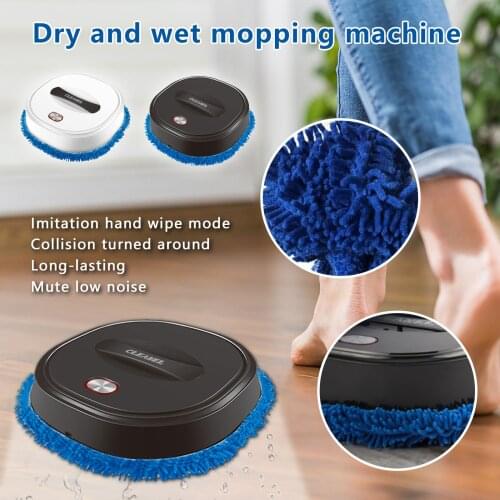 Lazy Home Smart Mopping Robot Automatic Floor Mopping Robot Wet And Dry Robot Vacuum Cleaner Selective Zone Cleaning #G2