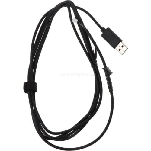 2.2M Replacement Durable PVC USB Mouse Cable Mouse Lines for logitech G502 Hero Dropship