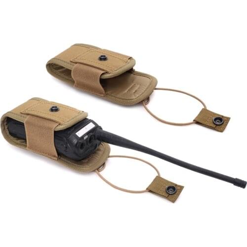Military Tactical Molle Radio Pouch Interphone Storage Bag Outdoor Hunting Airsoft Magazine Pouch Walkie Talkie Case Holder Bags