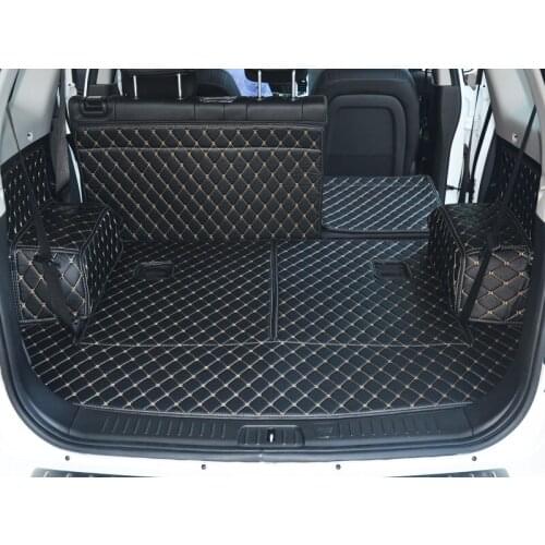 High quality! Special trunk mats for Chevrolet Captiva 7 seats 2017-2006 boot carpets cargo liner for Captiva 2016,Free shipping