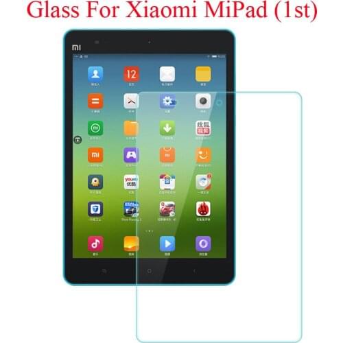 9H Hardness Tempered Glass Screen Protector For Xiaomi MiPad 1 Screen film Guard Xiaomipad 1st 7.9" tablet Screen Protection