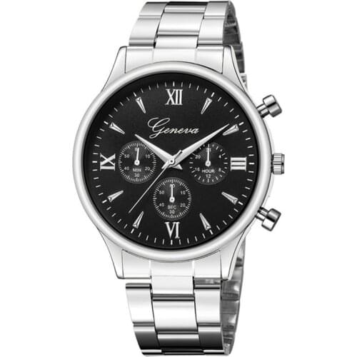 Relogio Masculino Mens Watch Luxurious Business Stainless Steel Strap Quartz Watch Timer Sport Clock Erkek Kol Saati Reloj