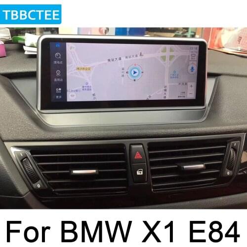 For BMW X1 E84 2009~2015 CIC Android Car GPS Map DVD Multimedia Player Original Style HD Touch Screen Google System WIFI