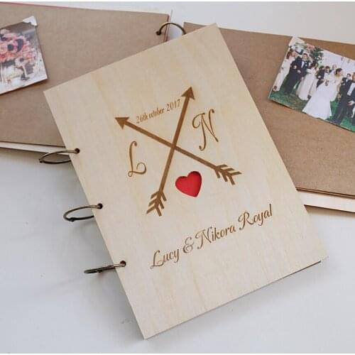 Heart Guest Book, Heart Guestbook, Arrow Wedding Guest Book Alternative, Wood Guest Book, Wood Guestbook