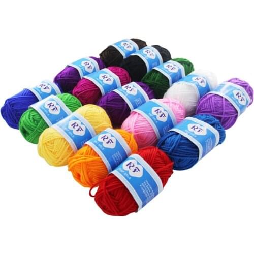 Mylb 250g/lot 10 Balls Soft Silk Fiber Wool Yarns For Student DIY Children handmade MakeDoll hair