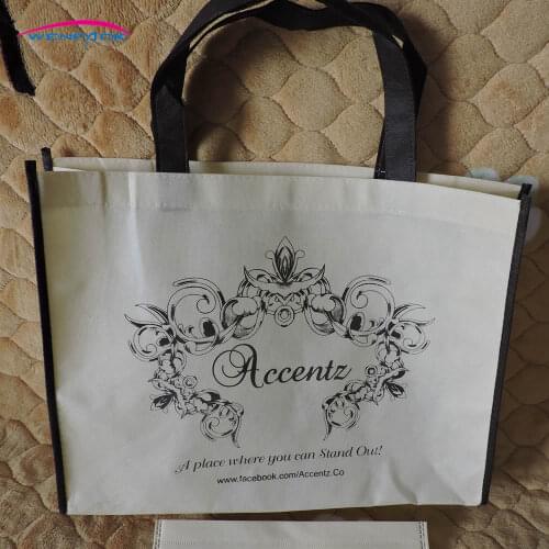 Custom printed logo gift non woven bag/30x24x8cm promotion hand handle non-woven cloth bag for fashion/shopping bag