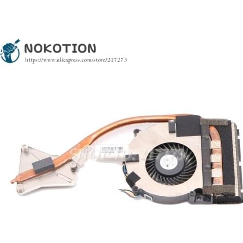 NOKOTION Radiator For Sony VPCEL VPC-EL VPCEL1 VPCEL2 EL15EC EL25EC VPCEL22FX Laptop Heatsink Cooling Fan MBX-252 60.4MS03.051