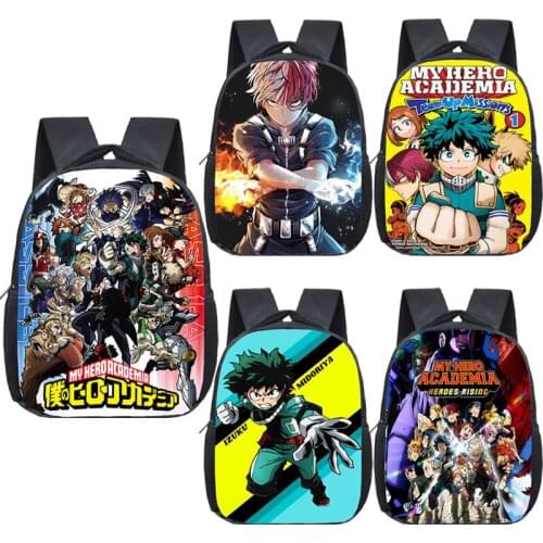 Anime My Hero Academia Season 5 Childrens Backpack Boku No Hero Academia Kindergarten School Bags Girls Boys Bookbag Mochila