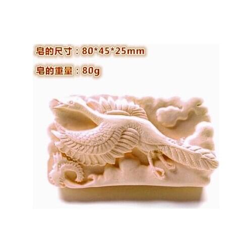 Silicone Mold 2D Antique Dinosaur Pattern Handmade Soap Mould Artcraft DIY Soap Mould Home decoration Candle Aroma Stone Mold