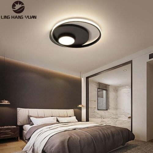 Led Ceiling Light Gold&Black decoration Modern Chandelier Ceiling Lamp for Bedroom Living room Kitchen Dining room Lustre lights
