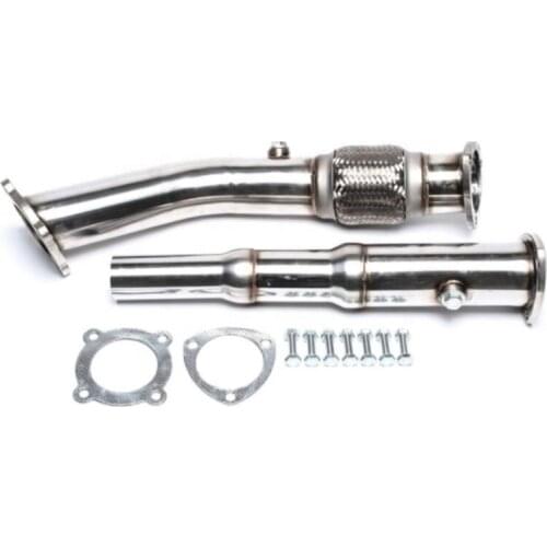 Stainless Steel Exhaust Tail Pipe Downpipe Kit for Audi 96-03 A3(8L)/98-06 TT (180HP) Seat Leon/Toledo II 1.8L engine Turbo