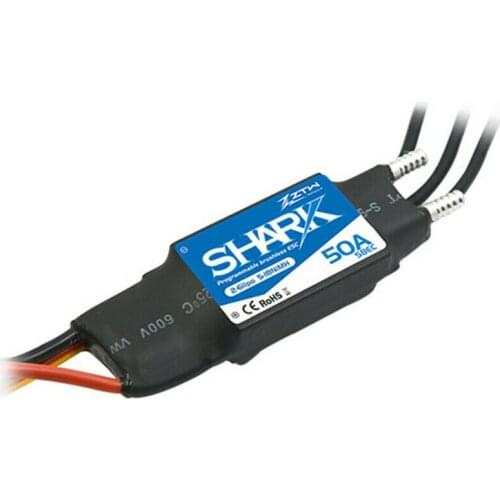 ZTW Shark 50A BEC Waterproof brushless ESC For Boat With Water-cooling System