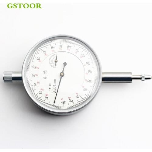 1PC (0-1)MM Dial indicator CNC Lathe High Precision 0.001MM Measuring Tools Range 0-1MM