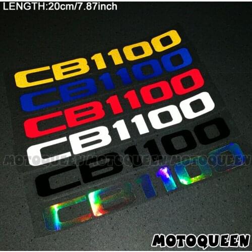 2X Motorcycle body Wheels Rims Fairing Helmet Tank Pad decoration logo Label reflective Stickers Decals For CB 1100 CB1100