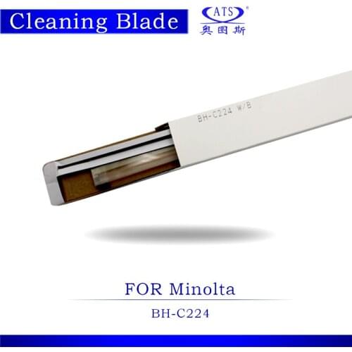 4pcs/lot Photocopy Machine Drum Cleaning Blade For Minolta BH C 224 Copier Spare Parts BHC224 Photocopier Fittings BH-C224