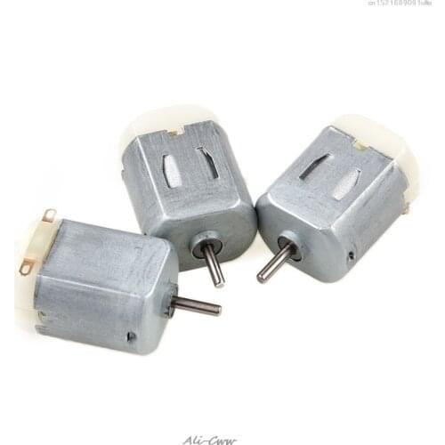 4X7B 3pcs DC 3V-6V 130 Miniature DC Motor For Electric Toy Car Robot DIY Parts