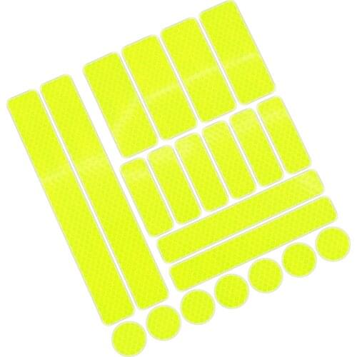 Car Accessories Reflective Tape Reflector Reflectante Moto Reflective Sticker for Bicycle Frame Stickers Auto Decorative Tape