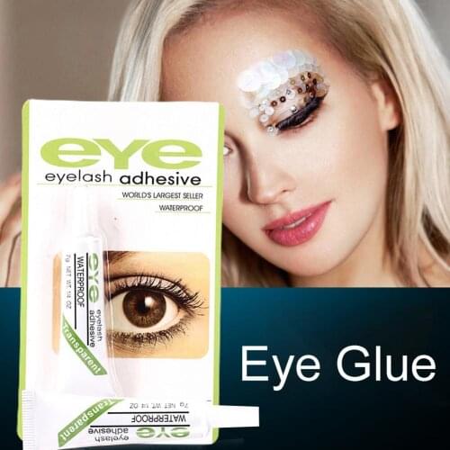 7g Eyelash Fast Drying Glue Waterproof Liquid Professional Adhesive Eyelash Glue for Make Up Eye Lash Glue Cosmetic Tools ресниц
