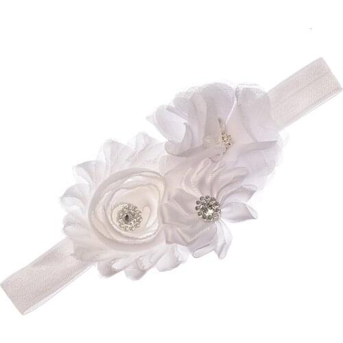 Baby Girls Flower Headband Set Infant Bowknot Lovely Headwear Gift Children Kids Princess Band Hair Accessory