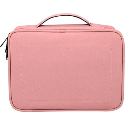 Travel Cable Accessory Kit Waterproof Double-Layer Electronic Manager for Cables, Chargers, Hard Drives